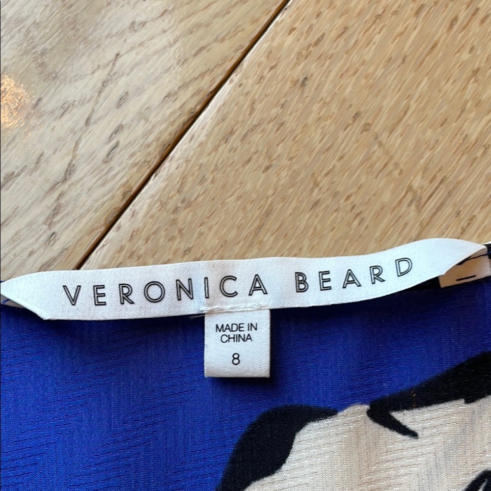Veronica Beard Blue and White Women's Top - Picture 5 of 7